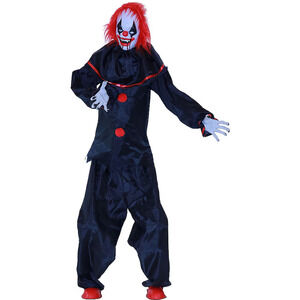 🔥Haunted Hill Farm Life-Size Talking Clown Halloween Animatronic Touch BNWT🔥